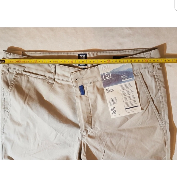 Meyer Pure Organic Cotton Mens M5 Chino Trousers / Size 34W | 32L - Picture 3 of 12